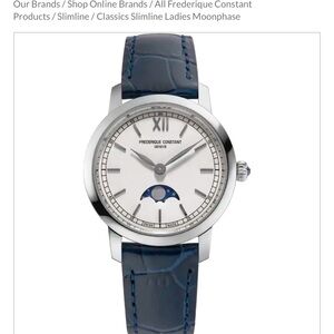 Frederique Constant Ladies Moonphase Watch